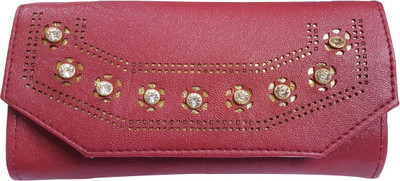 

Bloomtail Casual, Formal, Sports, Party Maroon Clutch
