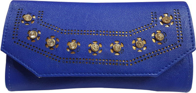 

Bloomtail Casual, Formal, Sports, Party Blue Clutch