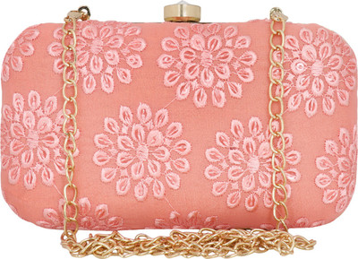 

Anekaant Party Pink Clutch