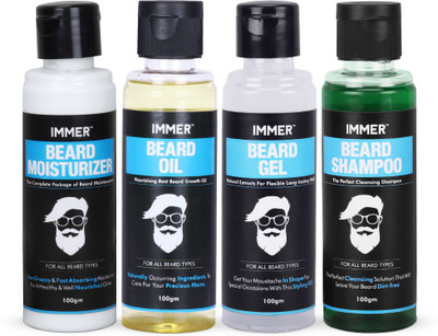 

Immer Beard Combo Pack of 4 (Set of 4)(Set of 4)