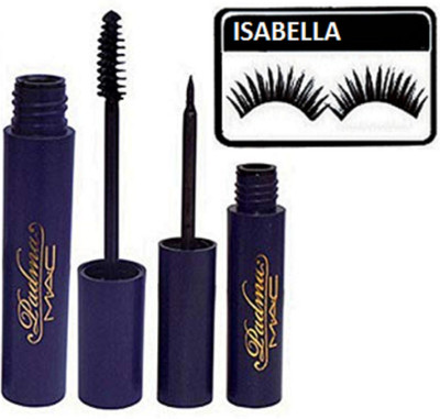 

ISABELLA Eyelashes, Eyeliner With Mascara(Set of 3)