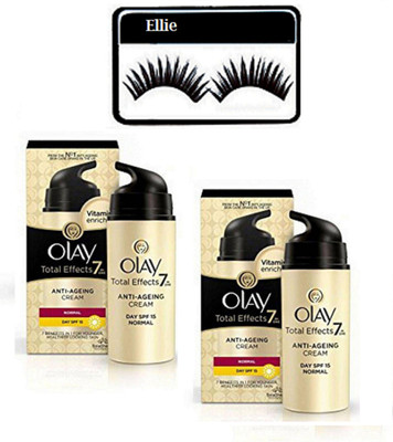 

Ellie Eyelashes With Olay Anti Ageing Cream Pack Of 2(Set of 3)