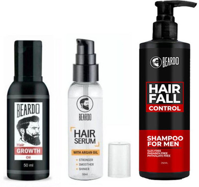 

Beardo Complete Hair Fall Control Kit(Set of 3)