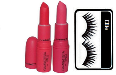 

ellie Eyelashes & Mac Giambatista Valli Matte Lipstick(Set of 3)