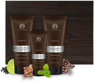 

The Man Company Mighty Trio- Set of Face Wash, Body Wash and Shampoo(Set of 3)
