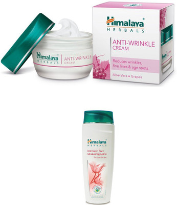 

Himalaya Intensive Face Moisturizing Lotion, Anti Wrinkle Cream(Set of 2)
