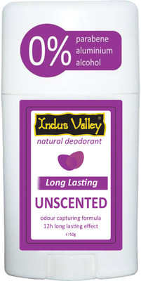 

Indus Valley Alcohol Free Natural Unscented Deodorant Stick - For Men, Women Deodorant Stick - For Men & Women(50 g)