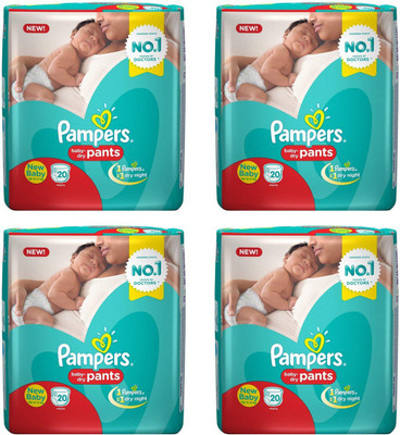 

Pampers Dry pant diaper - New Born(80 Pieces)