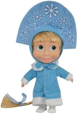 

Simba Masha and The Bear - New Year" Soft Doll, 23 cm(Multicolor)
