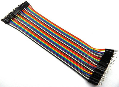 TechWiz 10 set of 40 Pcs each male to Female Jumper Wire Educational Electronic Hobby Kit
