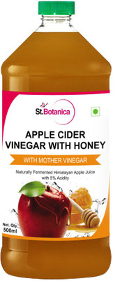

St.Botanica Apple Cider Vinegar With Mother Vinegar And Honey Apple Cider Vinegar(500 ml, Apple Flavored)
