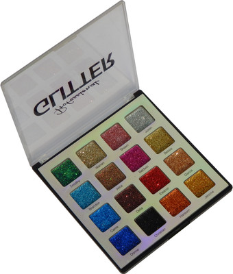

firstzon™ 16 COLOR PROFESSIONAL GLITTER EYESHADOW PALETTE 32 g(MULTICOLOR)