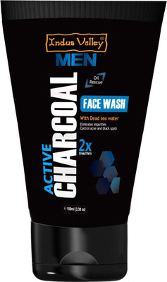 

Indus Valley MEN Active Charcoal Oil Control Face Wash(100 ml)