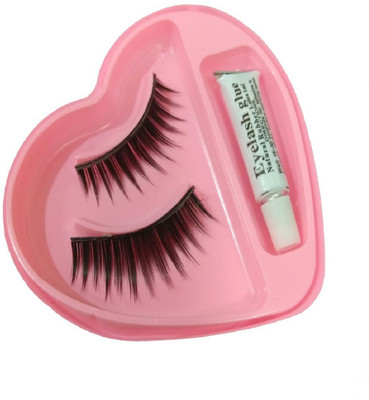 

Blue Eyes Handmade Natural 3D Thick Long False Eye lashes(Pack of 1)