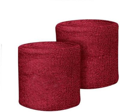 

AK SCIENTIFIC Wrist and sports band made with pure cotton (Red, Pack of 2) Fitness Band(Red, Pack of 2)