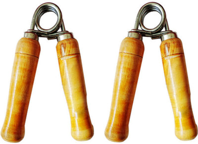 

HAWKISH SUPER QUALITY WOODEN HAND GRIPPER Hand Grip/Fitness Grip(Yellow)