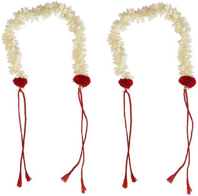 

Param New Style Juda Bun Decoration Gajra For Bridal Accessories For Girls Hair Band Set of 2 (Multicolor) Hair Band(Multicolor)