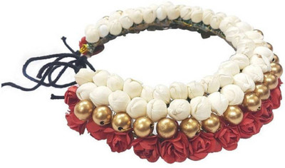 

Pelo Hair Accessories For Women Wedding, South Indian Gajra, Bridal Gajra, Hair Accessories Veni Hair Accessory Set(Multicolor)