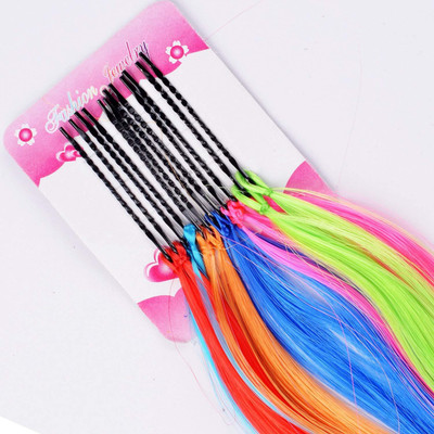 

AASA Multicolored Colorful Hair Extensions For Women Hair Accessory Set(Multicolor)