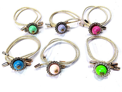 

Proplady Designer (Pack of 6) Rhinestone & Pearl Stud Stylish Elastic Cotton Stretch Hair Ponytail Bands, Hair Ties for Girls & Women Rubber Band, Hair Accessory Set, Braid Extension, Bun Clip(Multicolor)