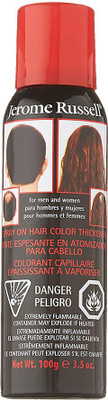 

Jerome Russell Hair Color Thickener for Thinning Hair, Black, 3.5 Ounce Hair Color(Black)