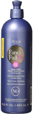 

Roux Fanci-Full Rinse, 41 True Steel, 15.2 Fluid Ounce Hair Color(Grey)