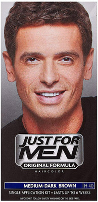 

Just for Men Shampoo-In Hair Color - Medium-Dark Brown Hair Color(Dark Brown)