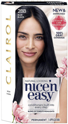 

Clairol Nice 'N Easy Permanent Hair Color, 2Bb Blue Black Hair Color(Blue Black)