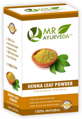 

MR Ayurveda 100% Natural Henna Powder Hair Color(100 g)