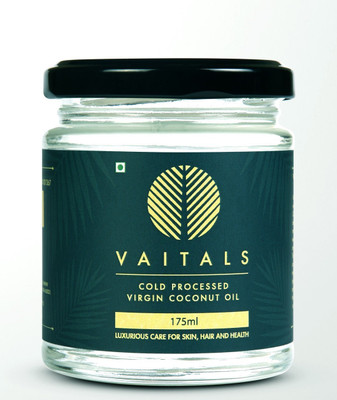 

Vaitals Cold Processed Virgin Coconut Oil Hair Oil(175.0 ml)