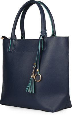 

Roseberries Hand-held Bag(Blue)