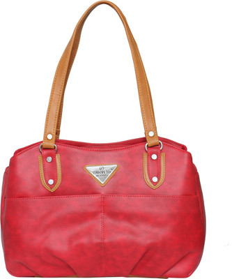 

Harvest Shoulder Bag(Maroon, Tan)