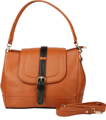 

Glasy Hand-held Bag(Tan)