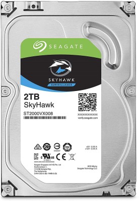 Seagate SKYHAWK SURVEILLANCE 2 TB Surveillance Systems, All in One PC's, Desktop Internal Hard Disk Drive (HDD) (ST2000VX007)(Interface: SATA, Form Factor: 3.5 inch)