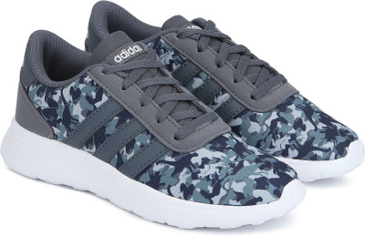 ADIDAS Boys Lace Running Shoes(Grey, Onix/onix/ftwwht