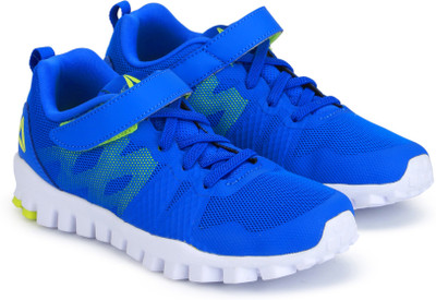 

REEBOK Boys Strap Walking Shoes(Blue, Blue/navy/white/yellow