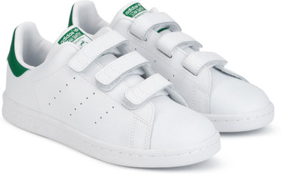 

ADIDAS Boys & Girls Strap Running Shoes(White, Ftwwht/ftwwht/green