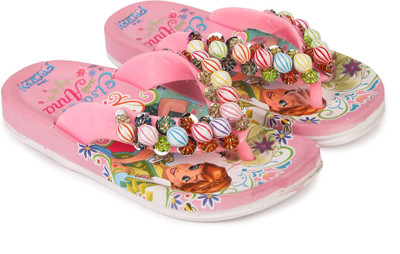 

Feet Essentials Boys & Girls Slip On Slipper Flip Flop(Pink