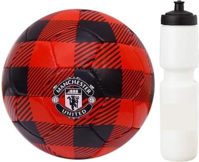 

Nice Manchester Red Football With Sipper Combo Football Kit