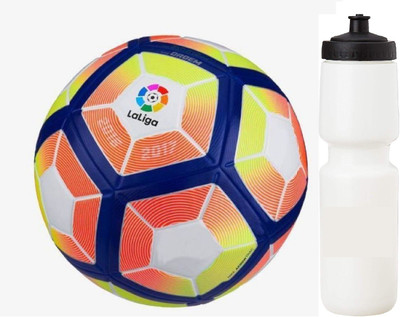 Nice Lalinga Pink Football With Sipper Combo Football Kit