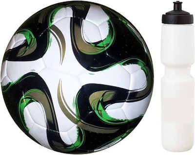 

Nice Bazuka Black Football With Sipper Combo Football Kit
