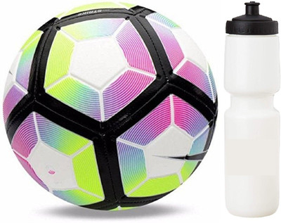 

Nice Lalinga Purple Football With Sipper Combo Football Kit