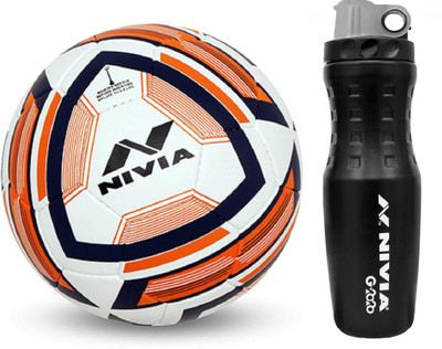 

Nivia Equator Football + G2020 Sipper Football Kit