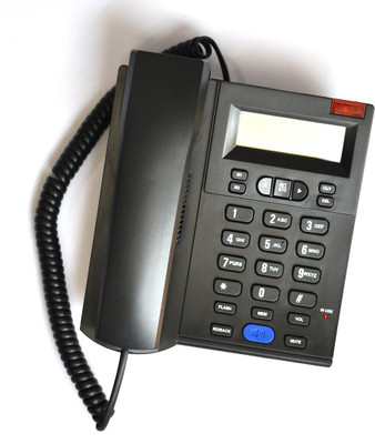 

durgaenterprises Concept 700 Corded Landline Phone(Black)