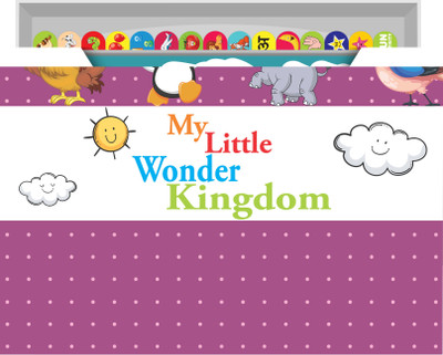 

smarttots My Little Wonder Kingdom - A touch and feel Educational Kit for Toddlers(1-3yrs) to Preschool (3-5yrs)(Multicolor)