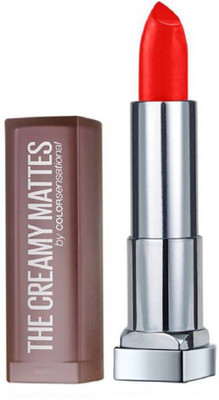 

Maybelline 633 Firecracker Red(Creamy Matte Lipstick)