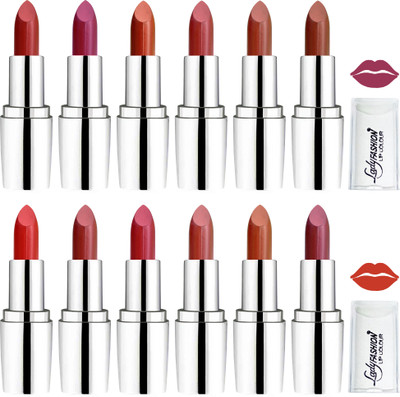 

Lady Fashion Purple,Nude,Pink,Red,Brown,Light Pink,Wine Lipstick Combo(Purple,Nude,Pink,Red,Brown,Light Pink,Wine)