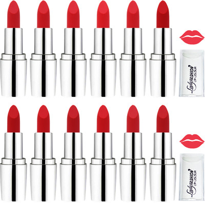 

Lady Fashion Red,Orange,Redish Orange Lipstick Combo(Red,Orange, 50.4 g)