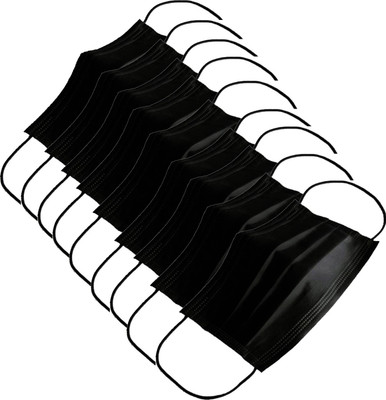 

KANDID Disposable Pollution Mask Black set of 9 Mask