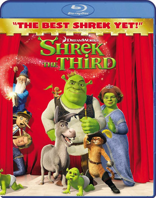 

dreamworks shrek the third blu-ray , region c(Blu-ray English)